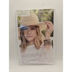 NEW Annie's Creative Woman Kit of the Month Sofia Stacked Bracelets BD914
